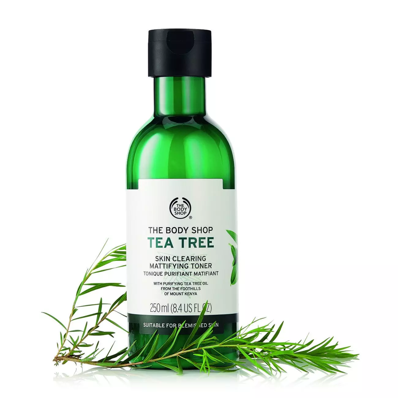 The Body Shop Tea Tree Skin Clearing Mattifying Toner Mờ Thâm, hỗ trợ điều trị mụn hiệu quả