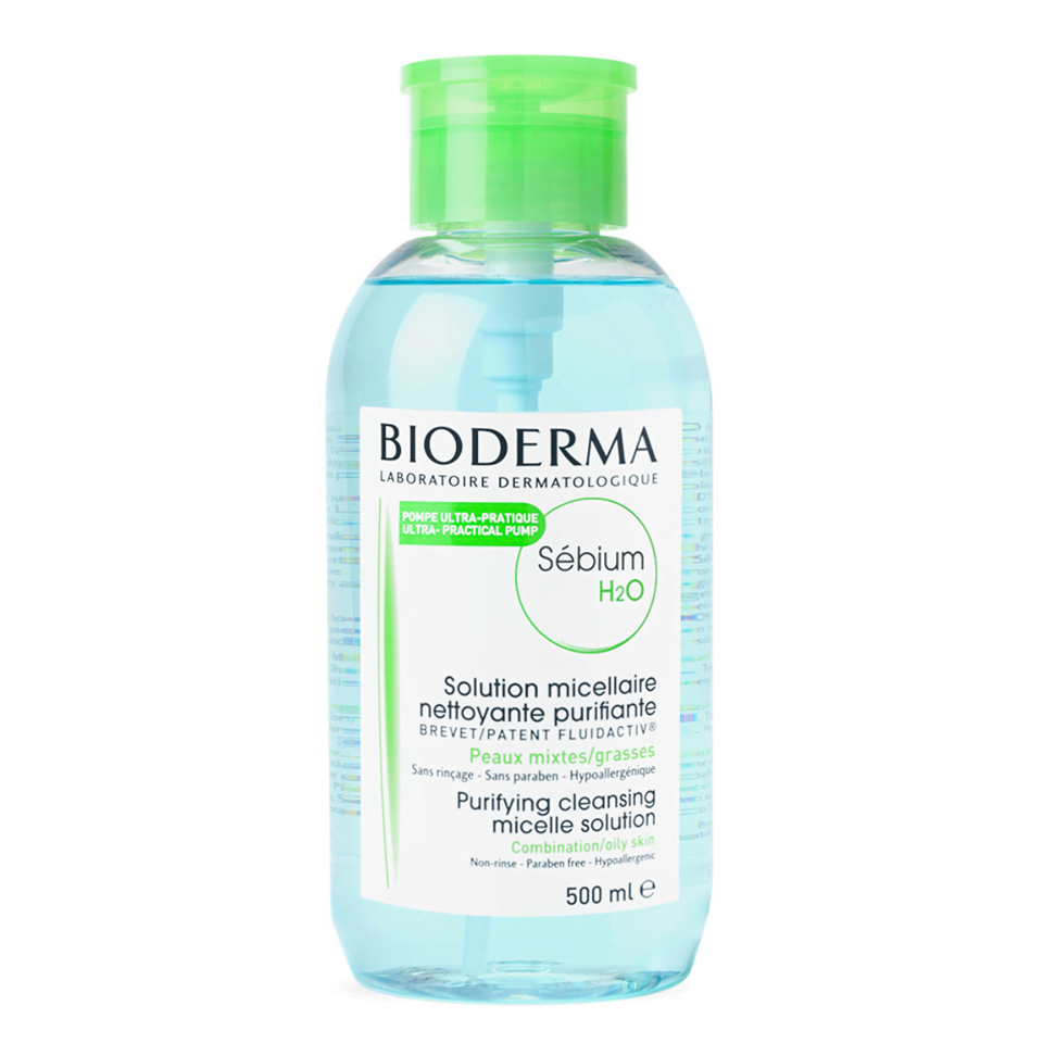 Bioderma màu xanh lá cây