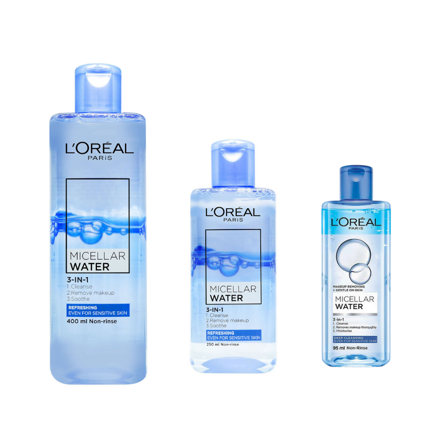 Nước tẩy trang cho da dầu mụn L’Oréal Paris Skin Expert Bi-Phase Micellar Water