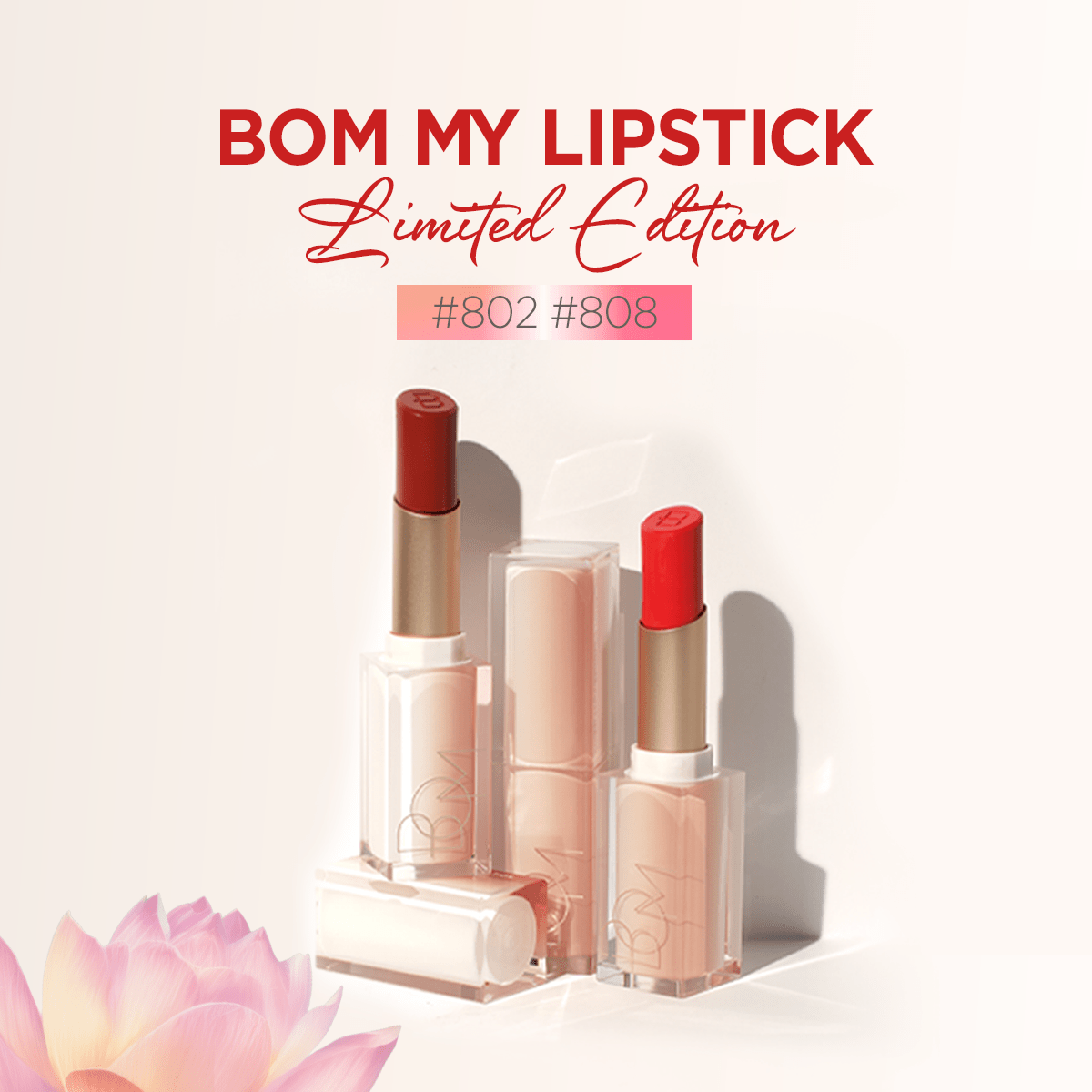 Thành phần chính của son BOM My Lipstick